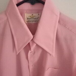 Vintage MENS Westvale Crepe button down shirt